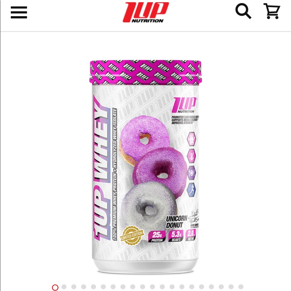 Buffbunny 1up Unicorn Donut Protein